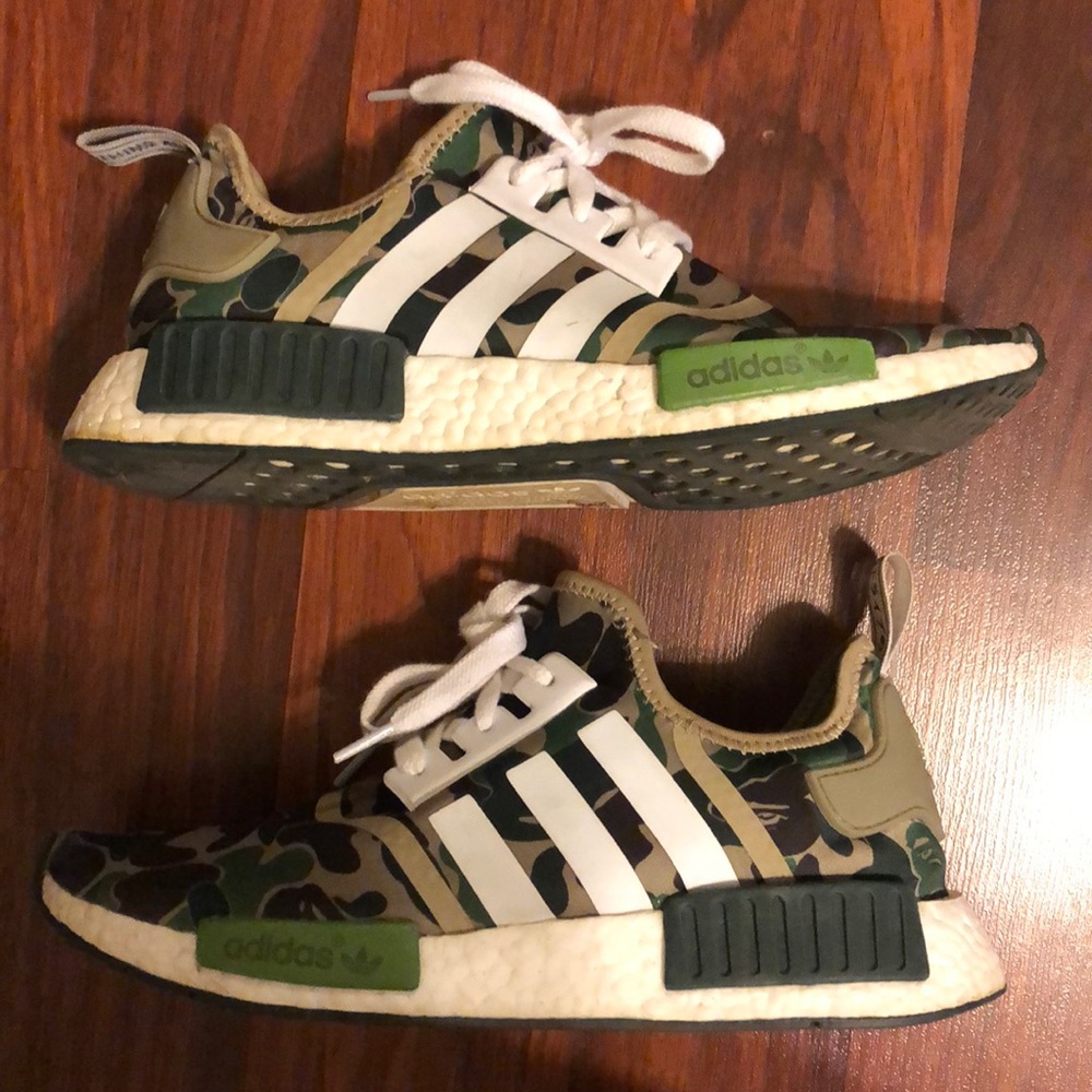 beater bape nmds